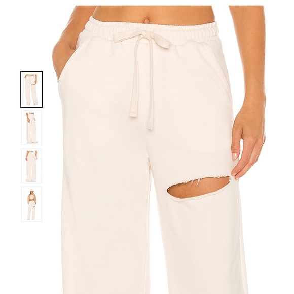 LOVERS + FRIENDS Lara Pant, Color Ivory Sand, Size XXS - Picture 3 of 8